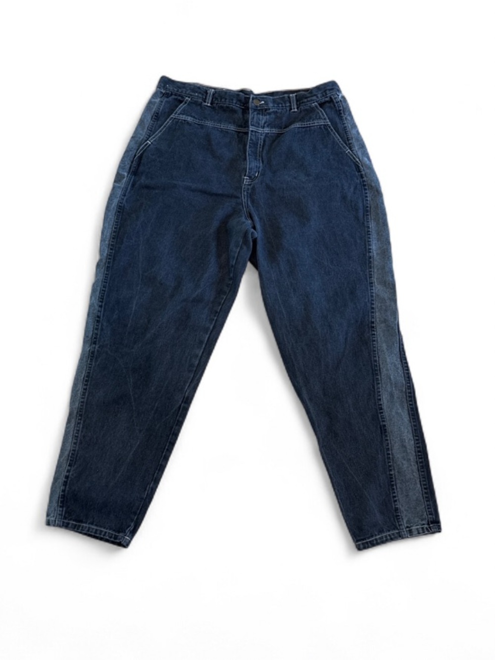 Vintage ‘90s Denim - Mass Confusion - Black High-Waisted Relaxed Fit Men's Jeans